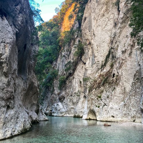 Schlucht Acheron River